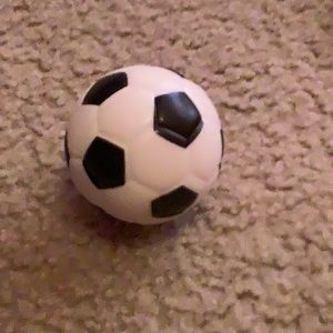 Soccer ball hard foam stress ball